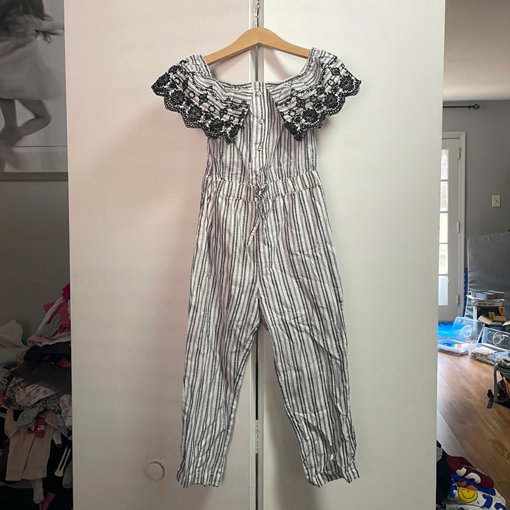 Black and White Romper